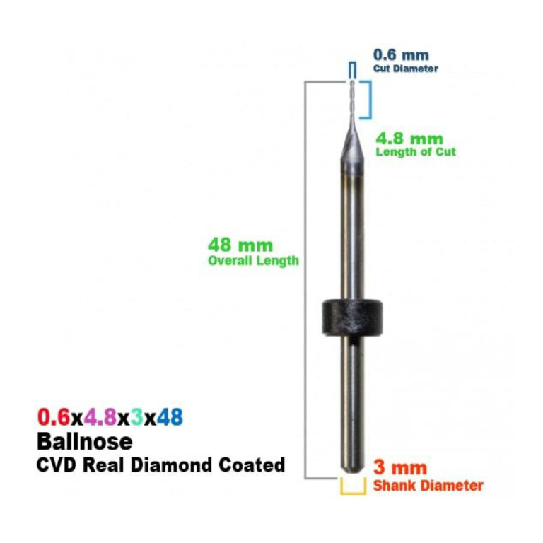 IMES-ICORE: Diamond Coated CadCam Milling Burs