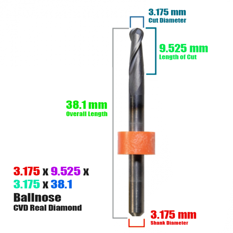 DIGITAL DENTAL: Diamond Coated CadCam Milling Burs