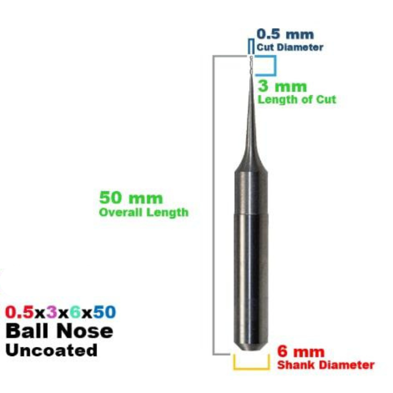 ZIRKONZAHN: Carbide Uncoated CadCam Milling Burs