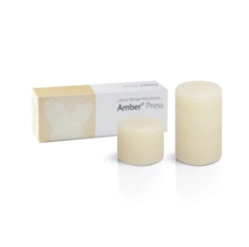 Amber Press Lithium Disilicate-Based Press Ingots - Starcona Dental Supply