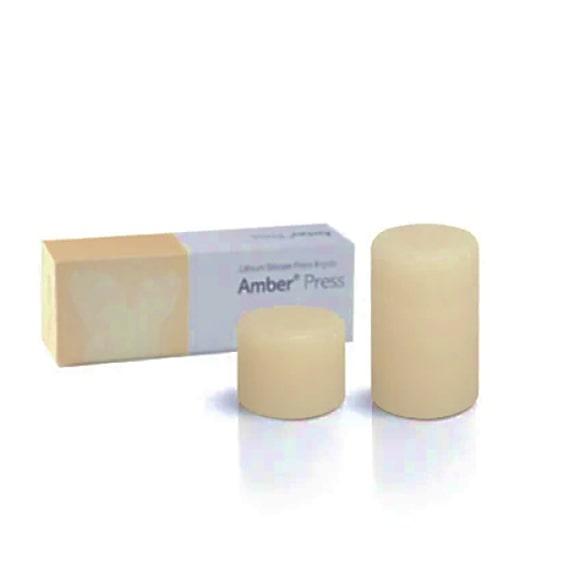 Amber Press Lithium Disilicate-Based Press Ingots - Starcona Dental Supply