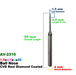 CadCam Milling Burs for Arum Axsys Versamill: CVD Diamond Coated 1.5 MM - Starcona Dental Supply