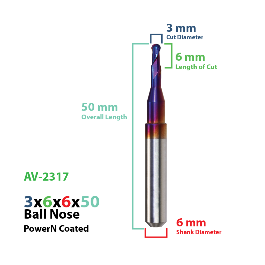 ARUM AXSYS VERSAMILL: Power N Coated CadCam Milling Burs