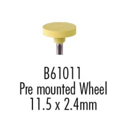 GoldenBerry Pre Mounted Wheel 11.5x2.4mm