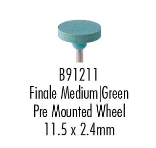 Finale Medium Pre Mounted Wheel 11.5x2.4mm