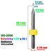 CadCam Milling Burs for DIGITAL DENTAL: Carbide Uncoated - 0.3 MM Diameter - Starcona Dental Supply