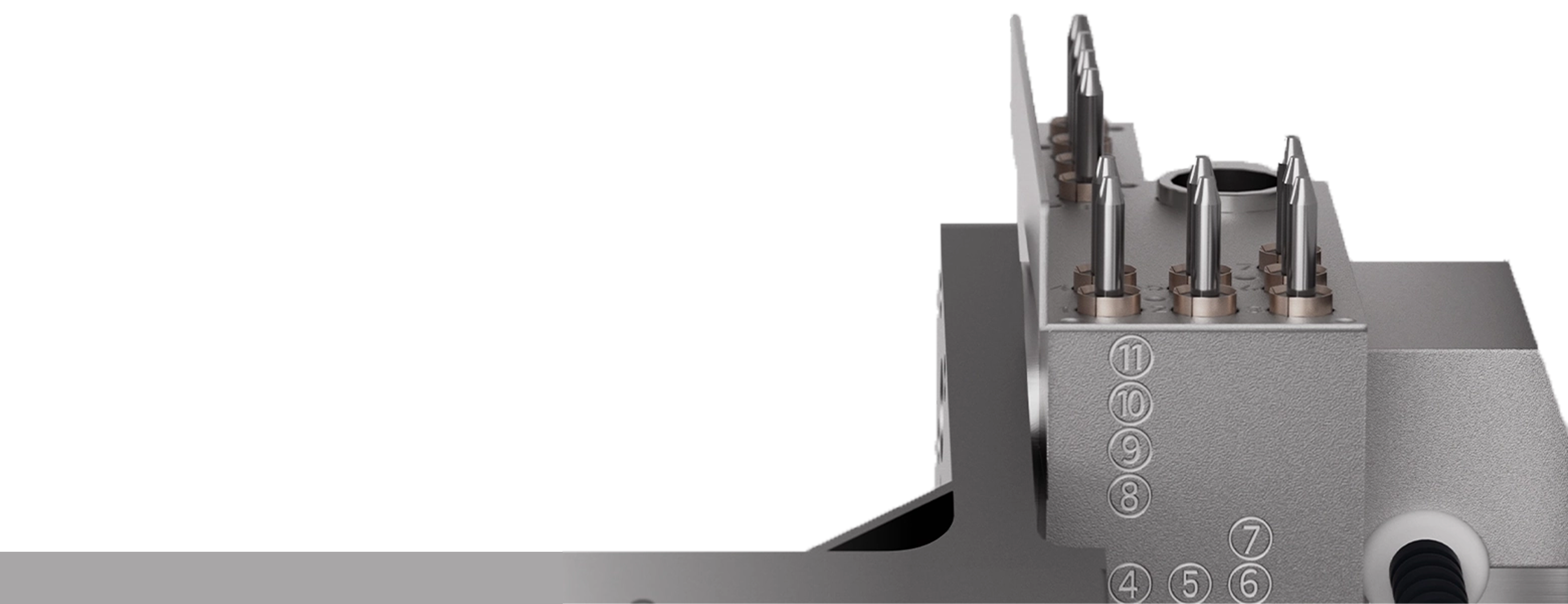 Automatic tool changer with 11 tools