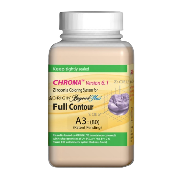 Chroma™ Zirconia Coloring Liquids - Starcona Dental Supply