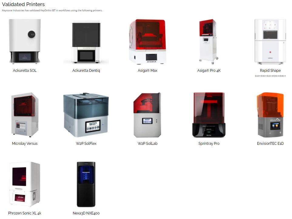 KeyPrint KeyOrtho IBT - Starcona Dental Supply