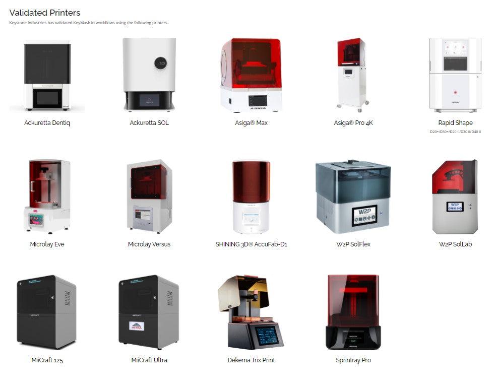 KeyPrint® KeyMask Resin