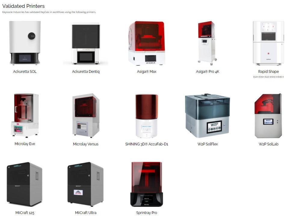 KeyPrint KeyCast - Starcona Dental Supply