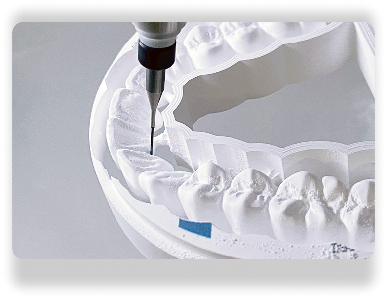 Silicone milling
