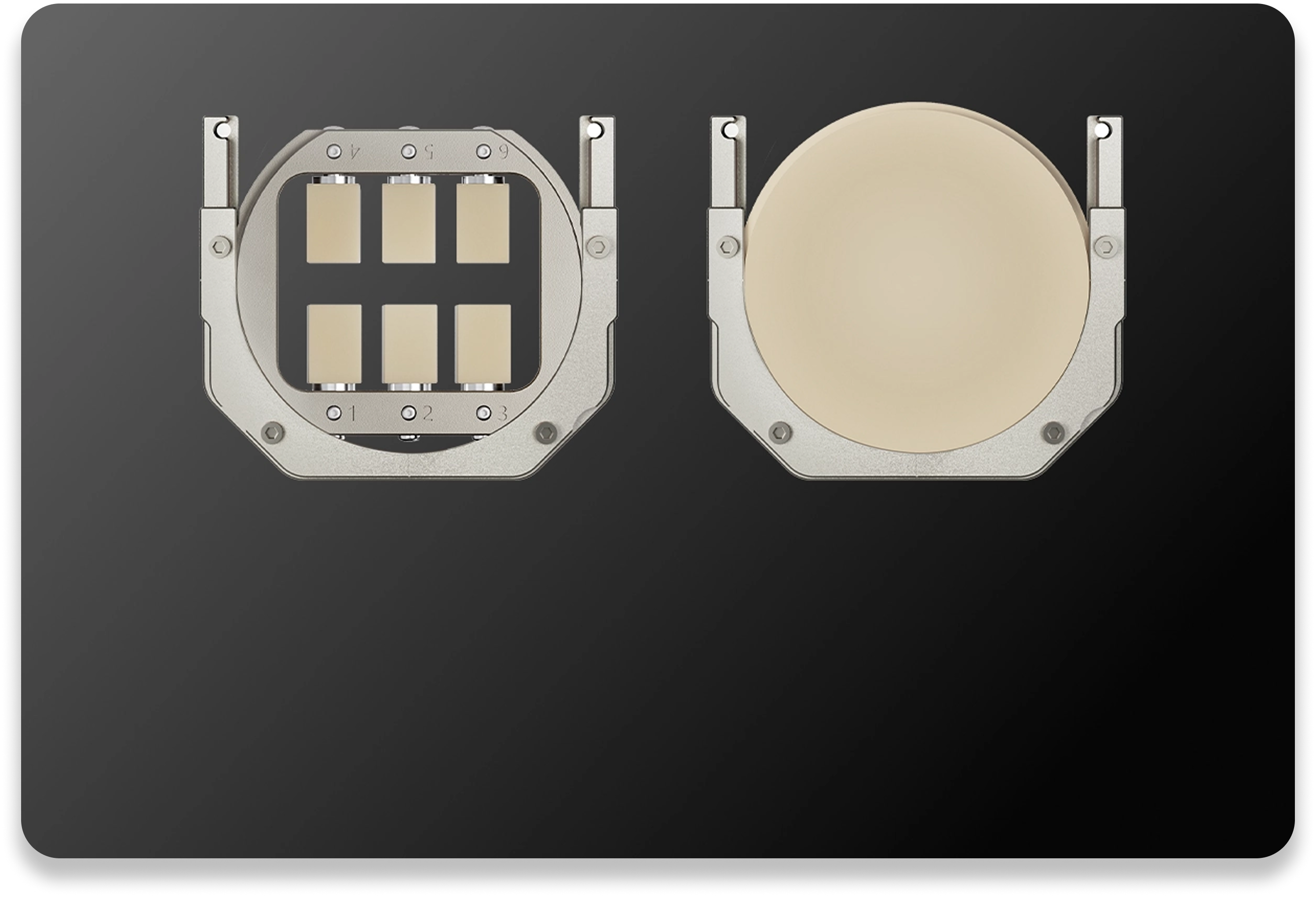 Compatible with Both Discs and Blocks
