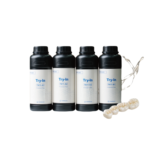 Shining 3D TN11 Try-In Resin 0.5kg - Starcona Dental Supply