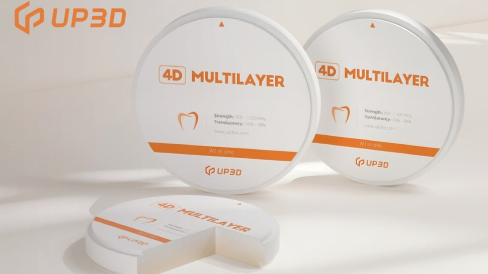 UP3D 4D Multi-Layer Zirconia Disc