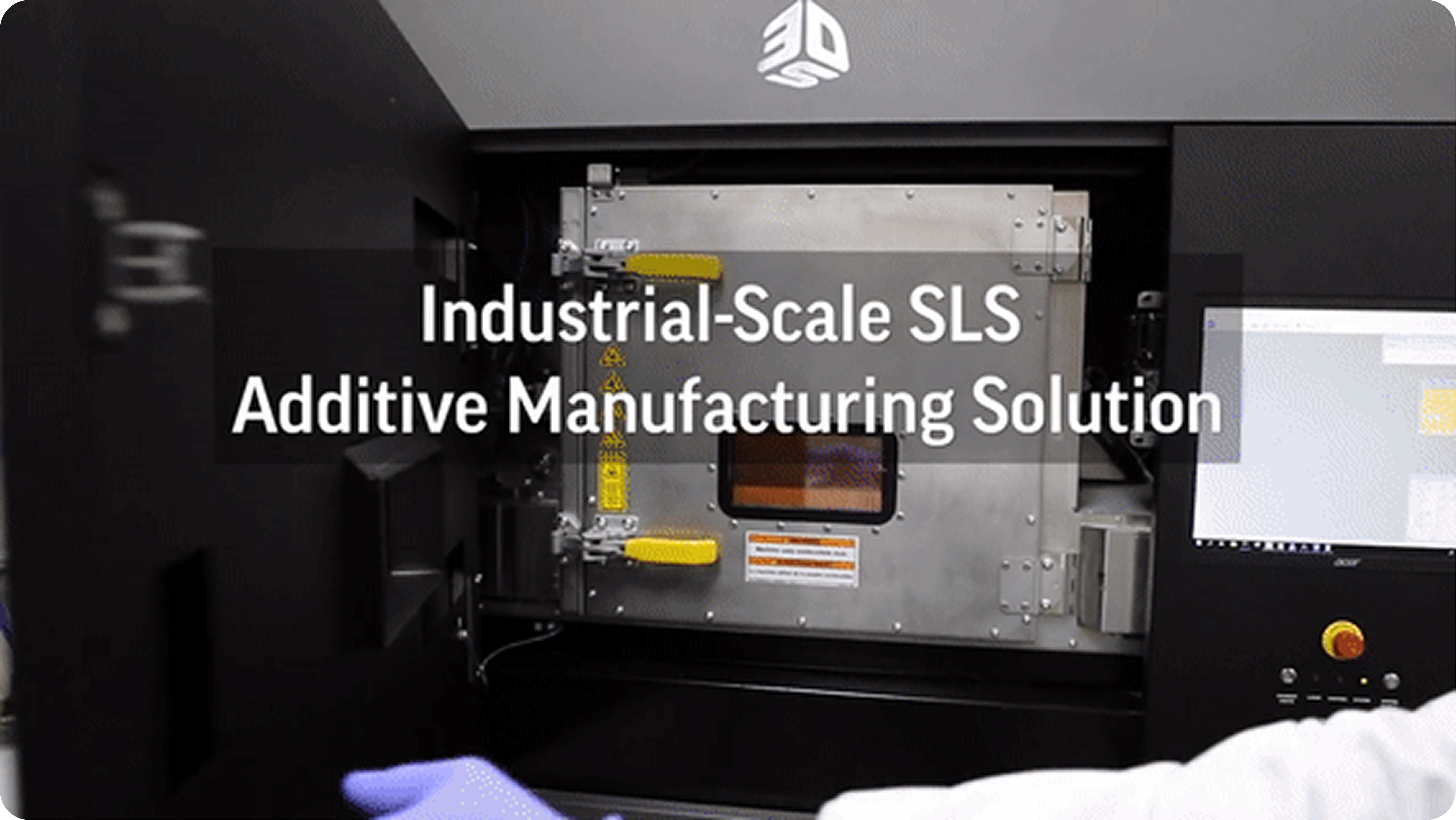 SLS 380 printer video